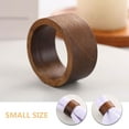 thumbnail image 3 of FOMIYES Wooden Napkin Rings in Assorted Colors for Elegant Table Decor and Everyday Use 4 Pieces, 3 of 8