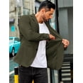 thumbnail image 4 of COOFANDY Men's Casual Regular Fit Blazer Jacket Two Button Suit Jackets Lightweight Sport Coat, 4 of 7