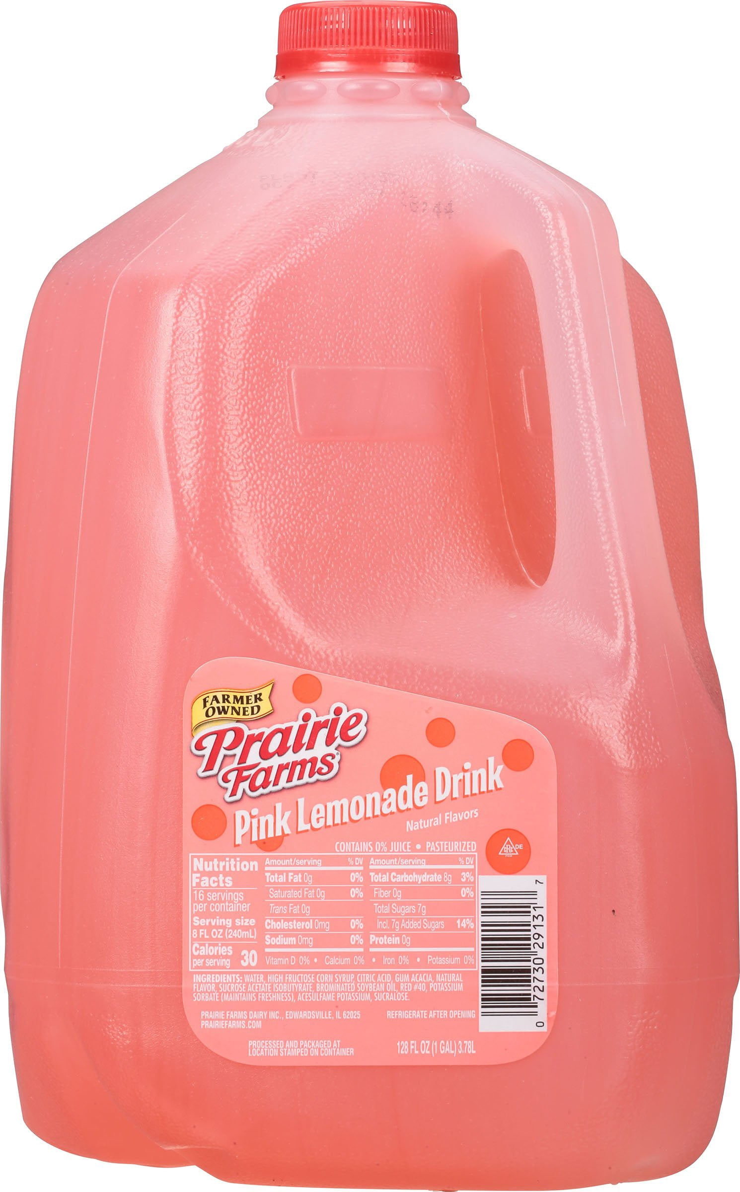 Prairie Farms, Pink Lemonade Drink, 1 Gallon