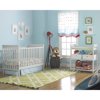 Fisher-Price 3-in-1 Nursery Furniture Set with Mattress Misty Gray