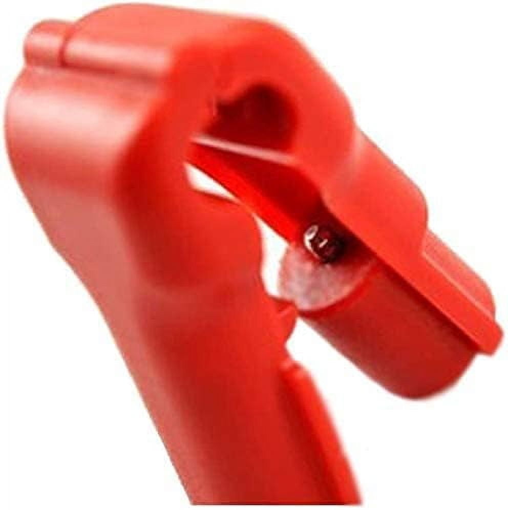 Clotho Peg Hook Locks 100Pcs, with Stop Sign, Anti Theft Retail Display, Anti-Sweep Security Pegboard Peg Hook Lock