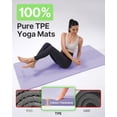 thumbnail image 5 of YOTTOY Yoga Mat，Extra Thick Yoga Mat (1/2inch),Professional TPE Exercise Mat,Non-Slip Workout Mat for Yoga, Pilates, Fitness, Barefoot Workouts, Home Gym Studio with Strap, 5 of 7