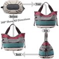 thumbnail image 2 of CHAO Bolso de mano para mujer, bolso de hombro, bolso de mano, bolso de compras, bolso de playa, cartera. (morado) XiXi, 2 of 4