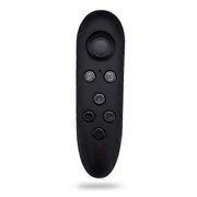 Bluetooth Remote Control Mini Wireless Game Controller Mouse Compatible with iOS Android VR BOX - Black