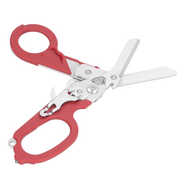 Tijeras De Bolsillo, Cortador De Acero Inoxidable, Tijeras Plegables De Amplia Aplicación, Llave De Escala Transparente, Herramienta Manual, Cortavientos Para Exteriores