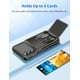 thumbnail image 3 of Funda tipo cartera COOYA para Samsung Galaxy A25 5G de 6.5 pulgadas de doble capa, 3 of 7
