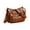 Brown, variant on Lilixerw Crossboby Bag for Women - Soft Leather Multi-Pocket Shoulder Bag Handbag with Adjustable Strap