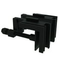 thumbnail image 1 of CIMAXIC Multifunction Acrylic Filter Inlet Outlet Pipe Clamp Aquarium Pipe Holder Fish Tank Pipe Fixed Clip (Black),2.76"X2.24"X1.18", 1 of 4