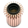 thumbnail image 1 of 22 X 9.915 X19.5(22.5) Mm 24P Teeth Copper Hook Type Electrical Motor Commutator, 1 of 7