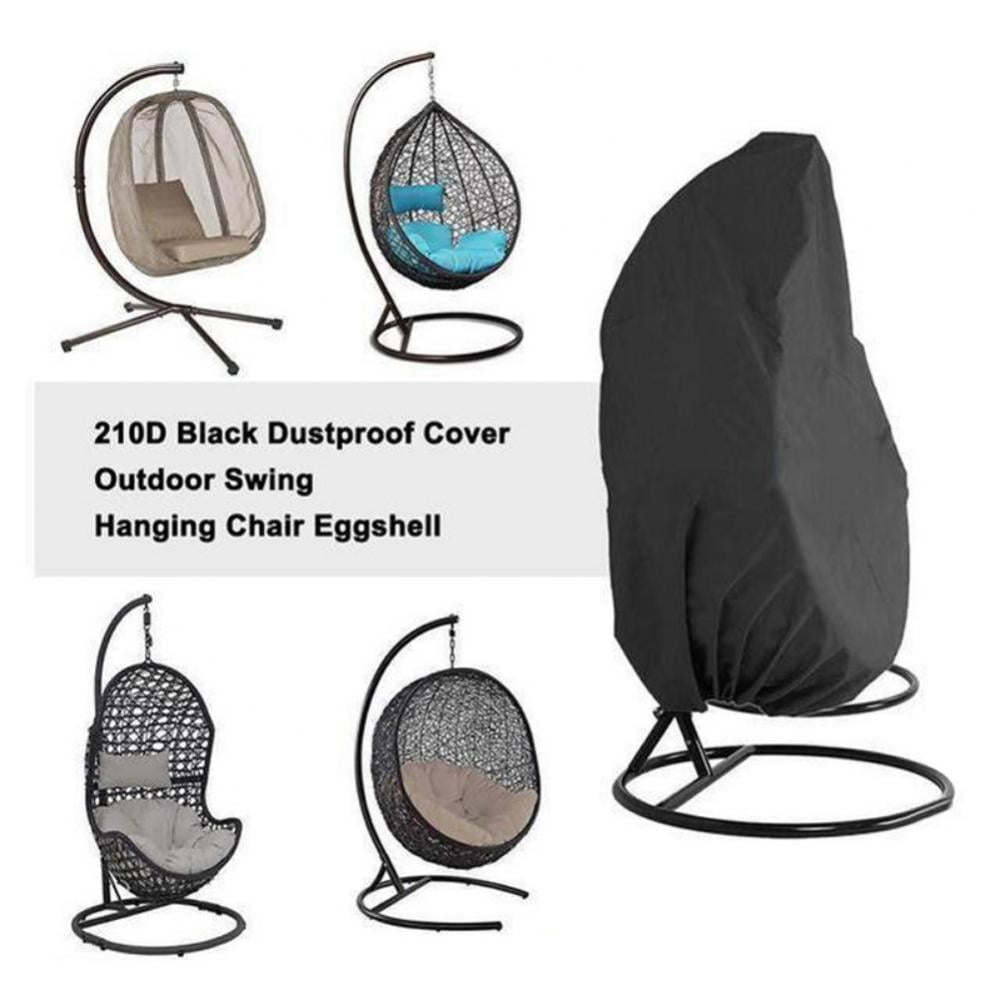 Garden Waterpoof Rattan Egg Seat Protect Outdoor Patio Hanging Swing Chair Cover 