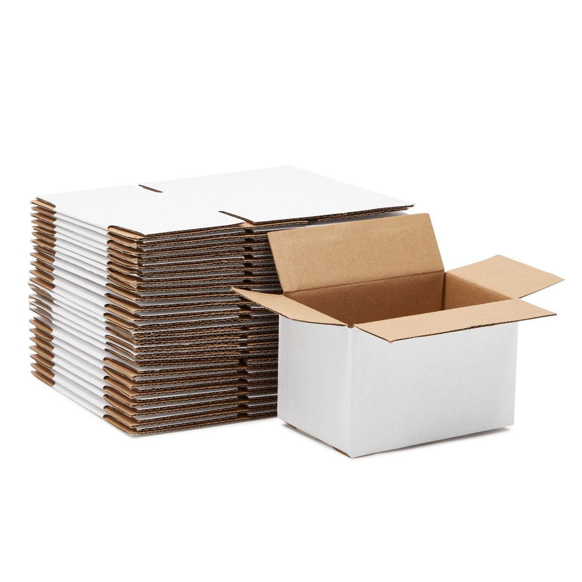 NEW Star Cardboard Storage Boxes 40 X 31 X 21cm Set Of 2 Grey White Star PREMIUM 