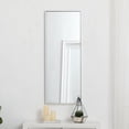 thumbnail image 2 of Metal frame rectangle mirror 14 inch in Sliver, 2 of 5