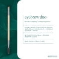 thumbnail image 3 of Brocha de maquillaje EcoTools Eyebrow Duo Tame Sculpt Fill, 1 unidad, 3 of 9
