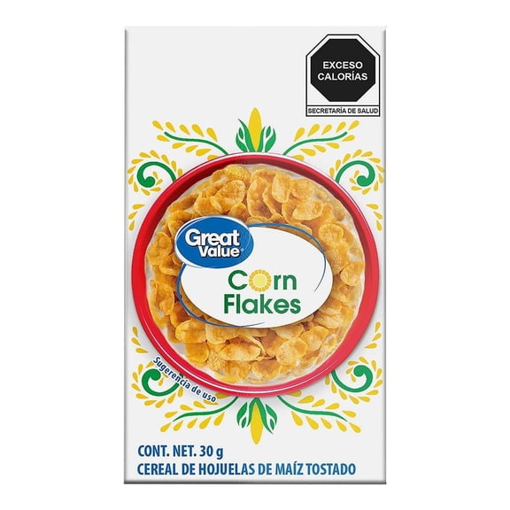 Cereal Great Value Corn Flakes 30 g