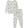 thumbnail image 6 of Modern Moments by Gerber Christmas Pajamas, 4-Piece, Sizes 12 Months - 5T, 6 of 16