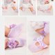 thumbnail image 2 of Baby Socks Non Slip Cotton Floor Socks for Baby 1Pair Purple Design, 2 of 3
