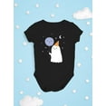 thumbnail image 3 of Cute Ghost And Balloon Bodysuit Infant -Image by Shutterstock,  12 Months, 3 of 4