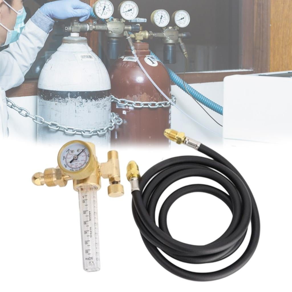 CO2 Argon Regulator Precisions Gas Flows Control Valves With Pressure Gauges For Welding Cylinders Systems