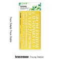 thumbnail image 3 of Traceease Alphabet Lettering Template,Upper & Lower Case Drafting Tools English Alphabet Stencils, 3 of 6