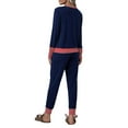 thumbnail image 3 of LilyLLL Christmas Sleepwear Women's Plus Size Long Sleeve Top Pants 2-Piece Pajama Set, 3 of 4