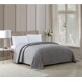 thumbnail image 4 of Beatrice Home Fashions Couvre-Lit en Chenille, Queen, Gris, 4 of 4