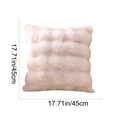 thumbnail image 3 of Decorative Throw Pillow Covers, Super Soft Double-Sided Velvet & Fuzzy Fabric, Cushion Cover for Sofa Couch Bed Livingroom, 3 of 8