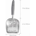 thumbnail image 2 of Animal Metal Cat Litter Scooper Shovel Poop Remover With Long Handle For Pets, 2 of 4