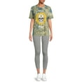 thumbnail image 5 of No Boundaries Women's Juniors Ankle Leggings 3-pack, 5 of 5