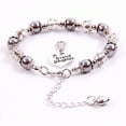 thumbnail image 4 of Guardurnaity Hermosa de bolas de acero inoxidable hecha a mano en forma de corazón cadenas de bricolaje elegante brazalete de amistad boda Gary Gary 10Conjunto, 4 of 6