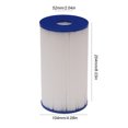 thumbnail image 3 of bedienty Recharge de Filtre pour Piscine Gonflable Portable Spa Spa à Remous Pompe Filtres Système de Filtration Réparation Entretien Pièces de Rechange III Type 1 Ensemble, 3 of 6