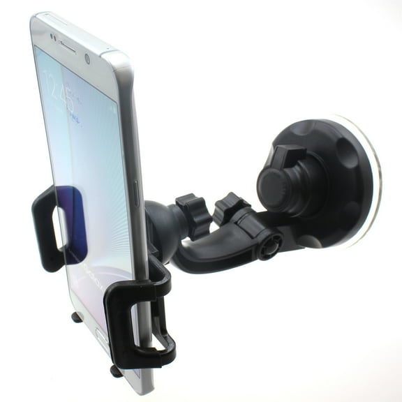 Windshield Car Mount for Samsung Galaxy A73 5G A53 5G A33 5G A13 5G A03s Phones - Holder Glass Cradle Swivel