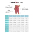 thumbnail image 6 of BALEAF Capri Leggings for Women with Pockets Knee Length Capris Pants Tummy Control Yoga Workout Exercise Casual Rose Wine L, 6 of 7
