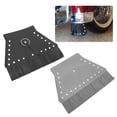 thumbnail image 4 of Guardabarros delantero de cuero Ticfox con flecos universal para motocicleta, 4 of 7