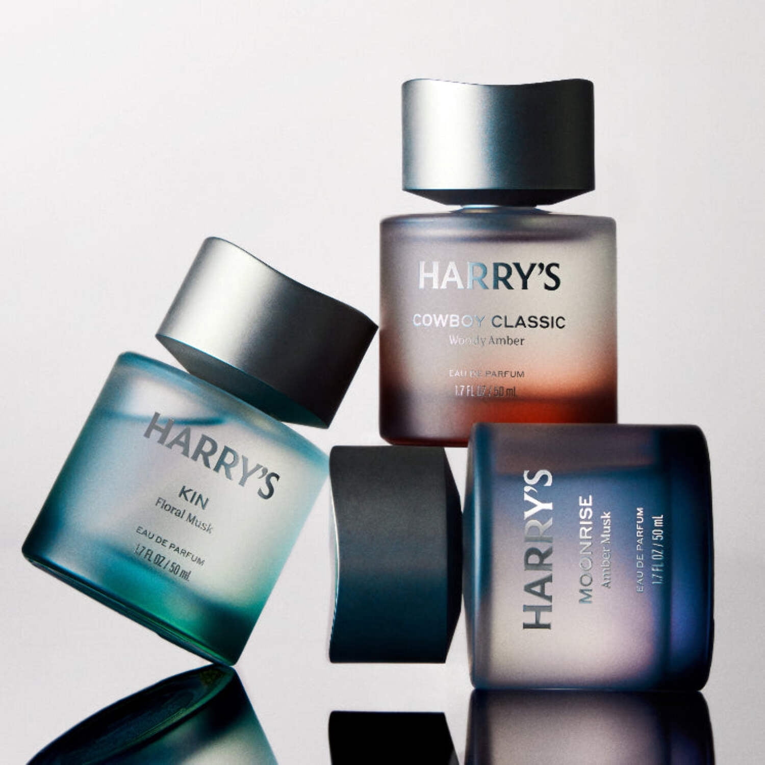 Harry's Kin Men's Cologne - Floral Musk Scent - 1.7 fl oz - Notes of Blackcurrant, Musk & Cashmere Wood