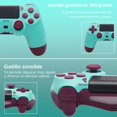 thumbnail image 4 of Controlador inalámbrico P4, joystick de juego remoto compatible con P-4/P-4 Slim/P-4 Pro/PC (azul bayas), 4 of 8