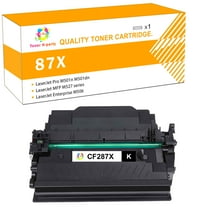Toner H-Party 1-Pack Compatible Toner Cartridge for HP 87X CF287X 87A CF287A High Yield M506 M506n M506x M506dn MFP M527 M501 M506 Series Pro M501n M501dn Printer Ink Black