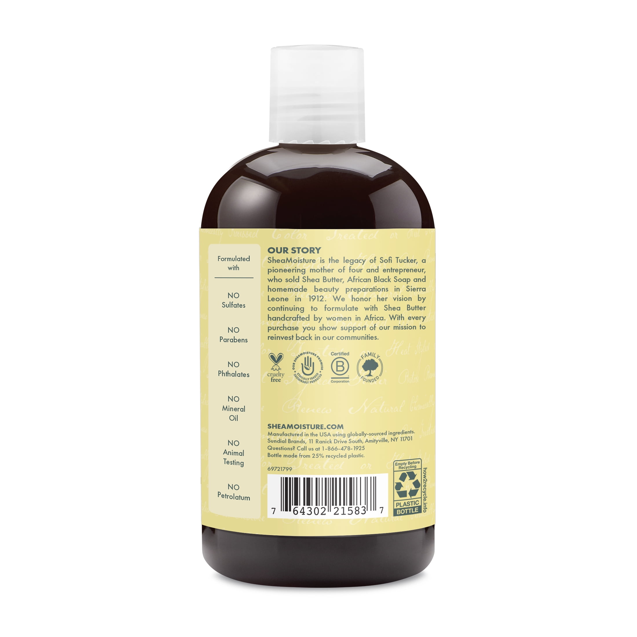Shea Moisture Jamaican Black Castor Oil Acondicionador 384 ml