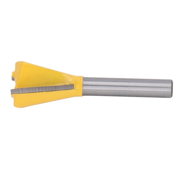 1/4 Router Bit Dovetail Router Bits 14 Shank Dovetail Shape Wood Grooving Cutter Sharply Efficient Woodworking Router Bit