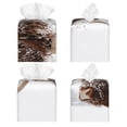 thumbnail image 2 of Tissue Yak Box Cover Holder, Square by Xecao - Leather Decorative Organizer for Tabletop, Bathroom, Car, Office, 2 of 8