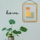 thumbnail image 4 of unbranded 1Ud De Pared En Hierro Escultura De Letras Para Colgar En Hogar, 4 of 8