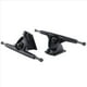 thumbnail image 3 of 2X Ejes de Longboard de 7 Pulgadas Camión de Patineta para Soporte Universal de Patineta Longboard de Puente de Placa de Aluminio, Negro, 3 of 5