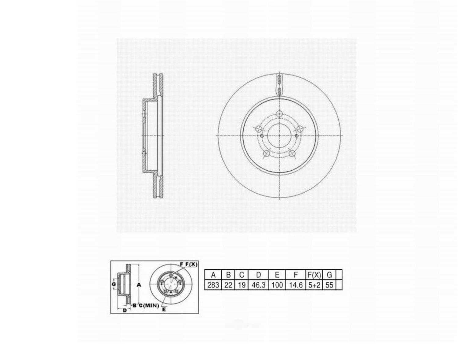 FVP Professional 6622314 FVP Premium Replacement Coated