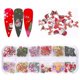 thumbnail image 1 of 1 caja de 12 rejillas, pegatinas navideñas para decoración de uñas, calcomanías para uñas DIY, decoraciones para mujeres, , manicura - Navidad 01 Baoblaze pegatinas de uñas, 1 of 8