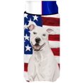 thumbnail image 1 of ""Caroline'S Treasures White Staffie Bull Terrier Patriótico Decorativo Puede Abrazar Delgado Multicolor"", 1 of 1