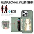 thumbnail image 5 of Case For FOXDOCK iPhone 16 Pro Stand Function RFID Blocking Magnetic Card Holder Complete Camera Safety, 5 of 5