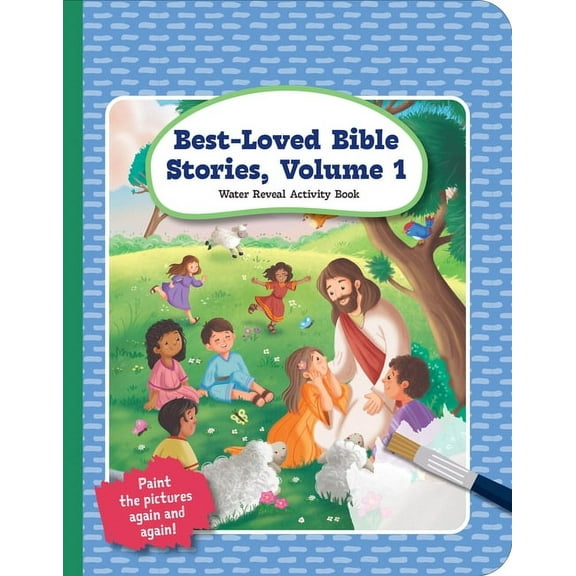 Best-Loved Bible Stories, Volume One - Water Reveal Activity Book, (Hardcover)