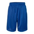 thumbnail image 1 of Russell Athletic 9 Dri-Powe Tricot Mesh Shorts with Pockets, S, Royal, 1 of 3