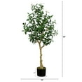 thumbnail image 2 of Nearly Natural 4ft. Artificial Olive Tree, 2 of 7