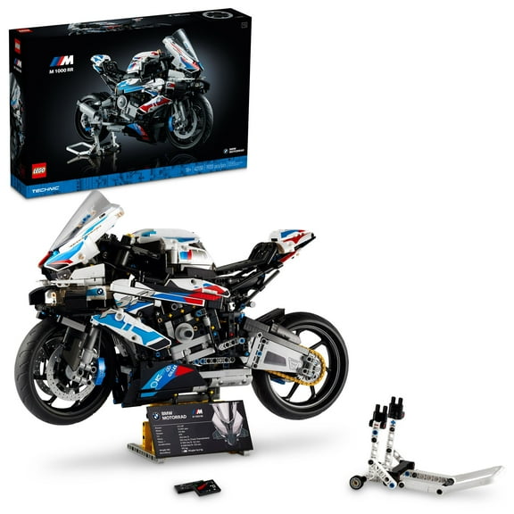 LEGO Technic BMW M 1000 RR 42130 Motorcycle Model Kit for Adults, Build and Display Motorcycle Set with Motorcycle Gift Idea