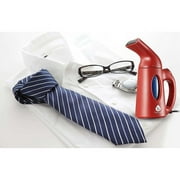 PURSONIC Portable 130ml Handheld Fabric Fast Heat-up Powerful Garment Clothes Steamer, Red